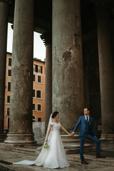 Θοδωρής & Βάνα - Ρώμη : Real Wedding by G-studio